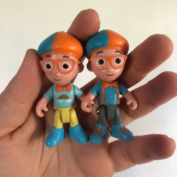 2 BLIPPI Small People - Picture 1 of 2